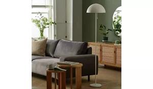 Habitat Modern Mushroom Floor Lamp - White - Picture 1 of 7
