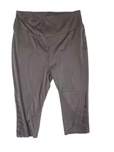 Swim 365 Women's Plus Size High-Waisted Swim Capri With Lattice Detail sz 20 NEW - Picture 1 of 4