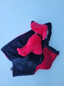 Lovey  Big Red Dog Plush Blanket Clifford stuffy blanket , Clifford plush 21x 21 - Picture 1 of 6