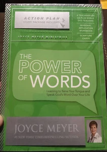 The Power of Words by Joyce Meyer (CD/DVD, 2014, Study Package, NEW) - Foto 1 di 5