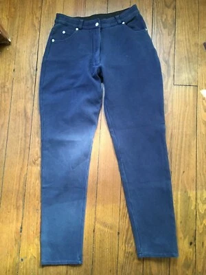 Pantalones de mezclilla ajustados para mujer Adrienne Vittadini azul oscuro elásticos talla 8  Foto 1 de 4