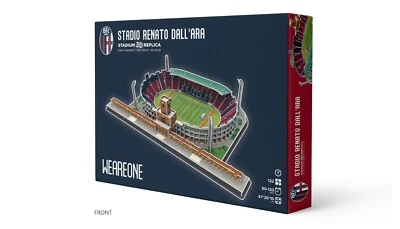 STADIO RENATO DALLARA PUZZLE 3D BOLOGNA CALCIO BFC WE ARE ONE - Immagine 1 di 4