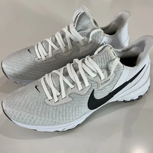 Nike Air Zoom Infinity Tour White Black CZ8300-133 Men's Size 9 Golf Shoes - Picture 1 of 8