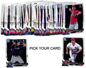 2018 Bowman Chrome Prospects cards 1-250 - PICK/CHOOSE YOUR CARD TO COMPLETE SET