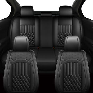 Faux Leather Car Seat Covers For Subaru Legacy 1995-2024 Full Set Cushion Pad