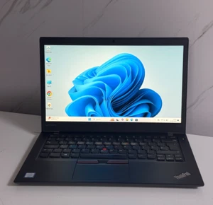 Lenovo ThinkPad T470s i5-7200U 2.5GHz 12GB RAM 128GB SSD Win 11 - Touchscreen - Picture 1 of 14