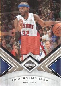 2010-11 Limited Threads Pistons Basketball Card #26 Richard Hamilton/199 Jsy