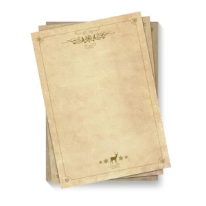 Papelería Papel con motivos DIN A4 Navidad a ambas caras - Vintage Navidad - Imagen 1 de 3