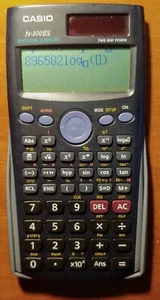 Casio fx- 300 ES Natural Display two way power Scientific Calculator - Picture 1 of 1