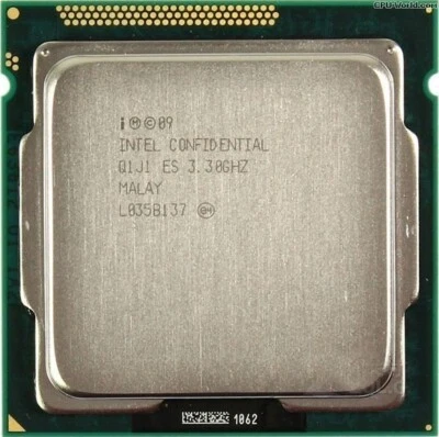 Intel Core i5-2500K, 3.3GHz, LGA1155, Q1J1, For PC or Collection, WORKING - Image 1 of 2