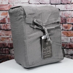 Nate Home by Nate Berkus Pin Dot Matelasse Duvet Cover Set, King, MSRP $238 - Picture 1 of 7