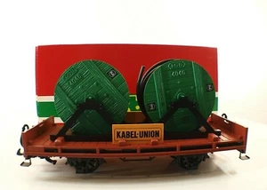 LGB Lehmann N°4002 Carro Piatto Porta Bobine Cavo In I Nuovo In Scatola - Photo 1/8