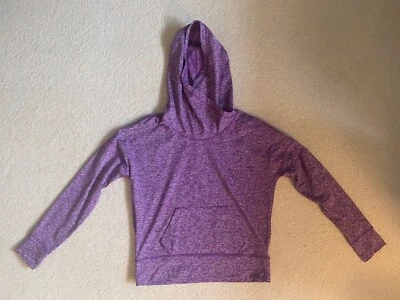 Sudadera con capucha deportiva Lucy mediana púrpura violeta cuello envolvente ligera para mujer  Foto 1 de 4