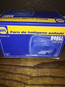 NAPA H4651 SEALED BEAM HEADLAMP BULB High Beam Clear Glass NEW Wagner Headlight - Picture 1 of 1