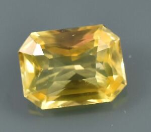 9.55CT Natural Certified Sri Lanka Yellow Sapphire AAA Gemstone
