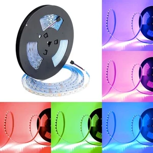 20M DC24V SMD 5050 LED Strip Light RGB Colour Changing TV Kitchen Cabinet Lights - Picture 1 of 8