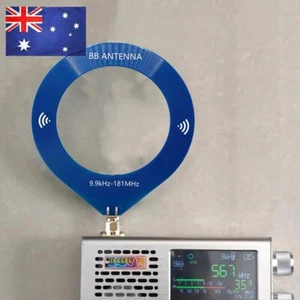 Small Ring BB Antenna 9.9khz-181mhz Reusable Radio Antenna for TEF6686 Receiver - Zdjęcie 1 z 11