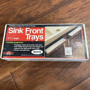NEW Rev A Shelf Kitchen Cabinet Pull Out Sink Front Trays Organizer 6572-11W-5-R - Picture 1 of 3