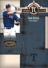 2005 (RANGERS) Throwback Threads Throwback Collection #61 Hank Blalock