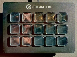 Elgato Stream Deck Controller 15 LCD Keys - Black 20GAA9902 (no stand) - Photo 1/3
