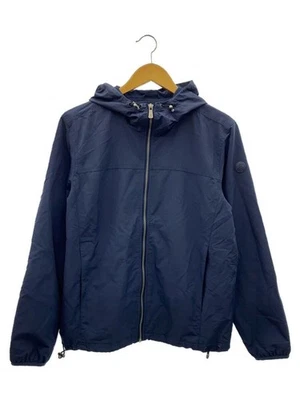 Chaqueta de nailon Brooks Brothers S azul marino lisa 100193327 usada Foto 1 de 4