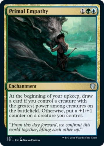 Primal Empathy - Commander 2021 #227 MTG Magic The Gathering - Image 1 of 1