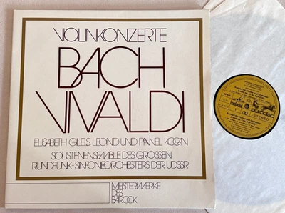 BACH VIVALDI Violin Concertos LEONID KOGAN 1960s ED1 GOLD EURODISC 2LP NM MINT - Image 1 of 4