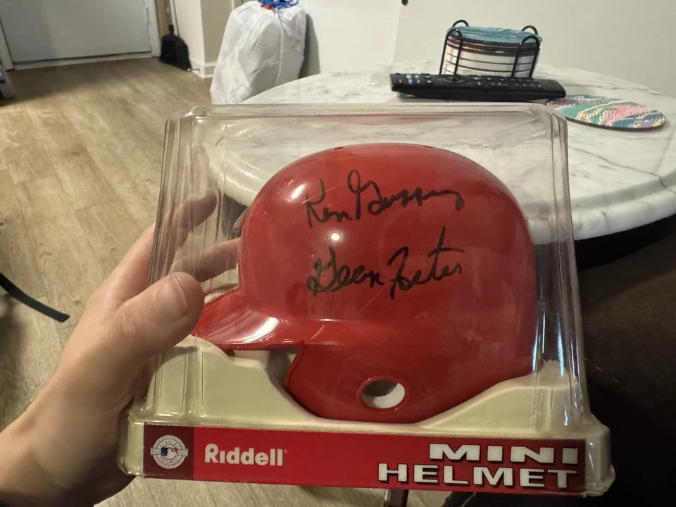 Minicasco doble automático Ken Griffey Sr. & George Foster Foto 1 de 2