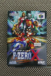 Nintendo 64 F-ZERO X Racing Game New Sealed Nintendo Japan - Picture 1 of 5