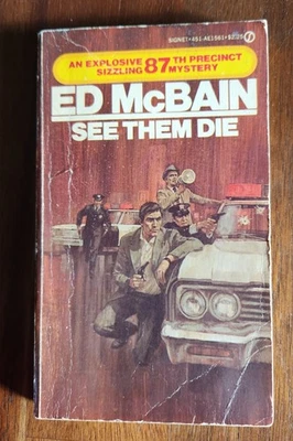 See Them Die By Ed McBain 87th Precinct Vintage Crime Signet PB 1976 — 第 1/4 张图片