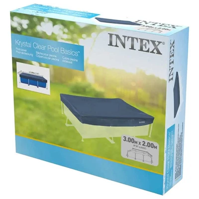 Intex Rectangular Pool Cover Poolabdeckplane - 300 x 200 cm idealer Schutz - Bild 1 von 2