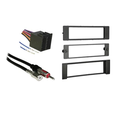 Audi A4 1996-1997 Single DIN Aftermarket Stereo Harness Radio Install Dash Kit - Image 1 of 4
