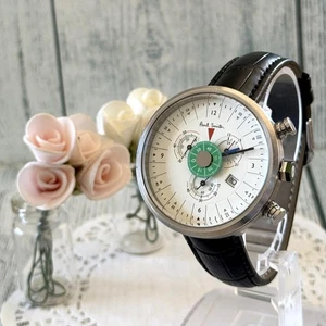 Rare Paul Smith Watch Cycle Chrono White - Picture 1 of 4