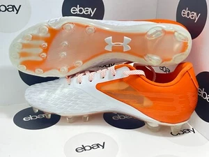 Under Armour Blur Lux MC Football Cleats Orange Men's 3023190-801  Sz 8.5 US - Picture 1 of 5