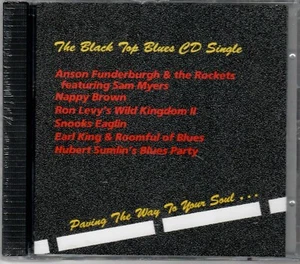 THE BLACK TOP BLUES CD SINGLE  VARIOUS ARTISTS      CD - Picture 1 of 2