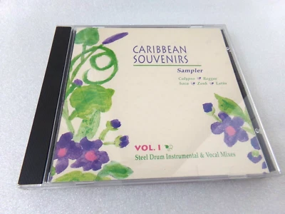 SAMPLER Caribbean Souvenirs CD Steel Drums CD VOL 1  Instrumental & Vocal Mixes Foto 1 de 4