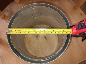DuraVent Wood/Coal/Pellet/Gas Stove Vent Pipe 6" Long Segment/Adapter, 6" Wide - Picture 1 of 12