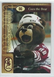 Coco the Bear 2001-02 Hershey Bears (AHL) 