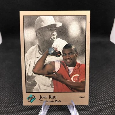 1992 STUDIO # 26 JOSE RIJO  BASEBALL CARD - Image 1 of 2