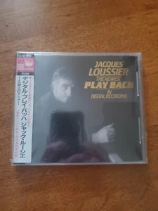 Jacques Loussier : The Newest Play Bach (CD Japan Made) Loussier (piano) - Imagen 1 de 5