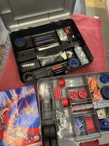 Meccano Erector Set Motion System w Case, Manual Motorized Model 7530 - Picture 1 of 8