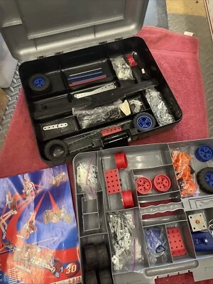 Meccano Erector Set Motion System w Case, Manual Motorized Model 7530 - Image 1 of 4