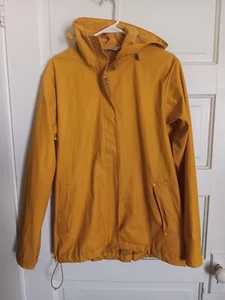 Helly Hansen Women's Moss Rain Jacket Size Large Yellow - Picture 1 of 5