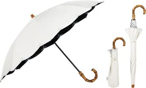 WPC. The Strongest Parasol UVO Folding Umbrella 2Tier Women's UVO2F009 New - Picture 1 of 7