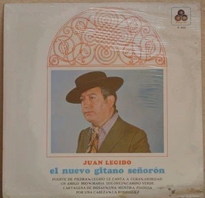 JUAN LEGIDO -EL NUEVO GITANO SEÑORON- MEXICAN LP STILL SEALED MILD COVER FOLK - Picture 1 of 2