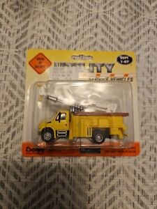HO Boley Dept. 3023-88 GMC Truck With Telephone Pole Post Hole Driller  Retired
