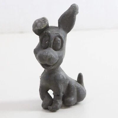 Escultura de metal para perros de 5" de alto x 2,25" de ancho x 2" de profundidad peso de papel de pierna derecha rota Foto 1 de 4