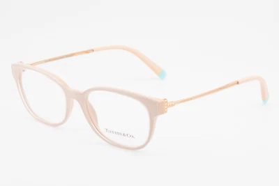 TIFFANY & CO. Tiffany & Co TF2177 8265 Damen Cat Eye Brille Brillengestell Transparent Rosa 52mm