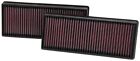 K&N 33-2474 Drop In Panel Air Filter For Mercedes Gle63 Amg Gl500/550 C292