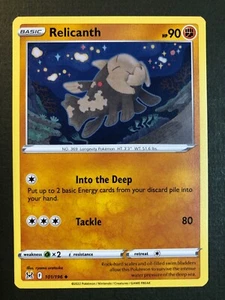 Pokémon [ENGLISH] Relicanth 101/196 Uncommon Lost Origin 2022 NM - Bild 1 von 4